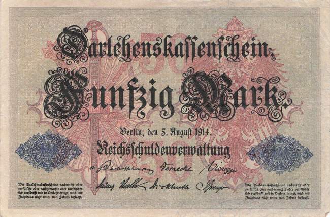 50 Mark 1914 ro.50b A